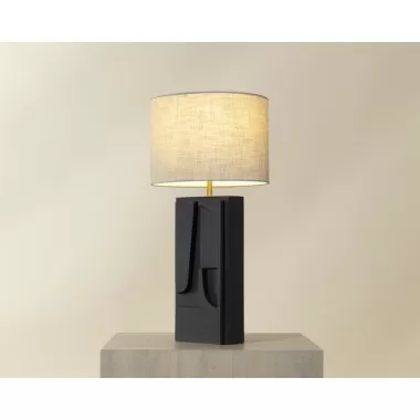 Sunpan Dirsan Table Lamp Black - Lifestyle