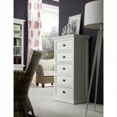 Nova Solo HALIFAX Tall Drawer Chest w/ 5 Drawer Compartments