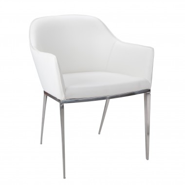 SUNPAN Stanis Dining Armchair - White