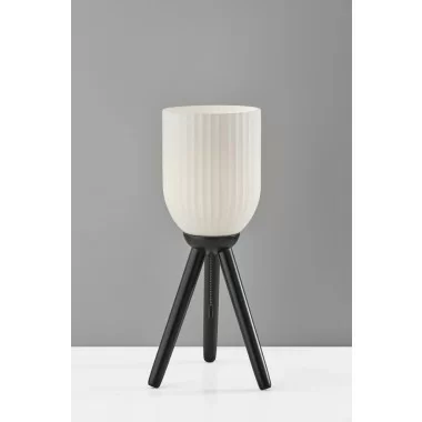 Adesso Kinsley Table Lamp Black Wood