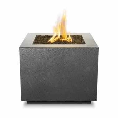 The Outdoor Plus Forma 48" Fire Pit - Powder CoatedSilver 