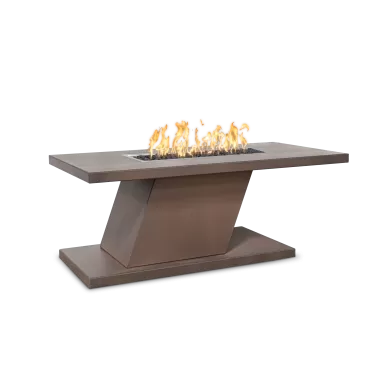 The Outdoor Plus 72" X 30" Imperial Corten Steel Fire Pit - 24” Tall 