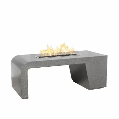 The Outdoor Plus Maywood Stainless Steel Fire Pit