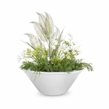The Outdoor Plus Cazo Powder Coated Planter Bowl
