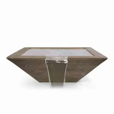 The Outdoor Plus Maya Wood Grain Water Bowl