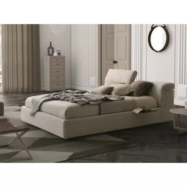 J&M Furniture Tower King Storage Bed S600 Taupe