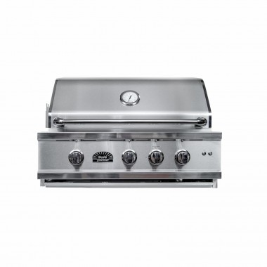 Sole Gourmet 30" Deluxe Grill Rotisserie Built In Gas LED Lights