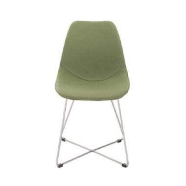 EuroStyle Anahita Side Chair - (Set of 4) Saffron or Green