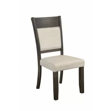 Alpine Furniture Brayden Set of 2 Side Chairs - Front Side Angle