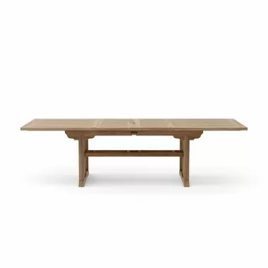 Anderson Teak Sahara 106" Rectangular Double Ext. Table-1