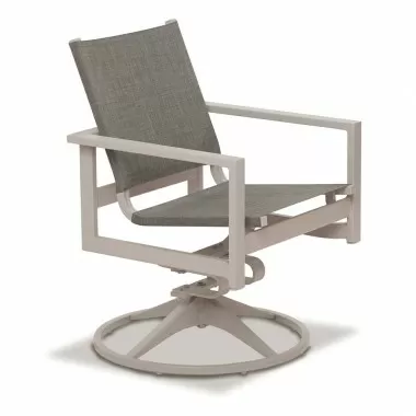 Telescope Casual Tribeca Sling Swivel Rocker Dining Chair