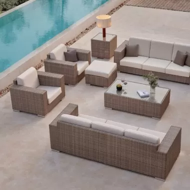 Skyline Design Paloma 7-Piece Seating Set with Sunbrella Cushions