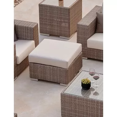 Skyline Design Paloma Ottoman with Sunbrella Cushion