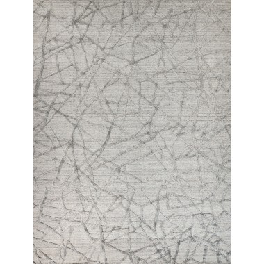 Exquisite Rugs Windsor Handmade Hand Loomed New Zealand Wool and Bamboo Silk Rug 6'X9'