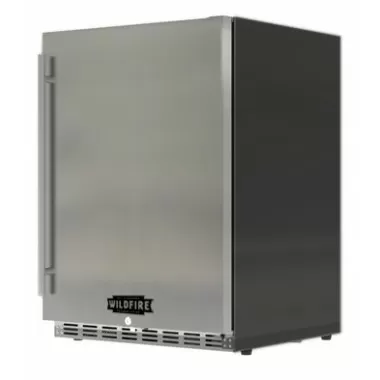 Wildfire Outdoor Living 24” Outdoor Fridge - Angled
