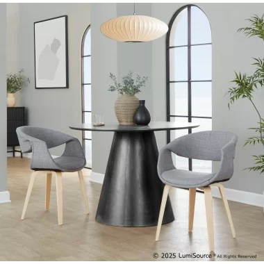 Curvo Upholstered Chair - Set of 2