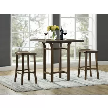 Greenington Tulip 30" Bar Height Stool Black Walnut - Set of 2 - Lifestyle