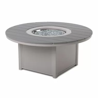 Telescope Casual Rustic Polymer 54" Round Fire Table
