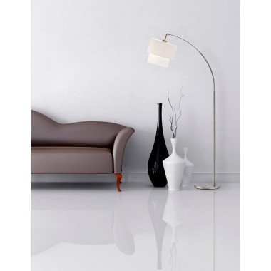 Adesso Gala Arc Lamp Steel