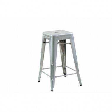 H&D Seating Tolix Style Backless Barstool - Set of 4