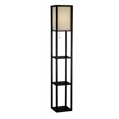 Adesso Wright Shelf Floor Lamp