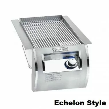 Fire Magic Echelon Diamond Built-In Searing Station with Side Burner