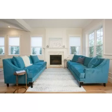 Exquisite Rugs Bamboo Silk Handmade Hand-Knotted Bamboo Silk and Cotton Area Rug 26