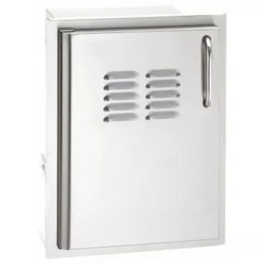 Fire Magic Select Single Access Door with Tank Tray and Louvers