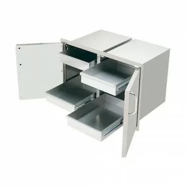 Fire Magic Select Double Access Doors with Double Drawers