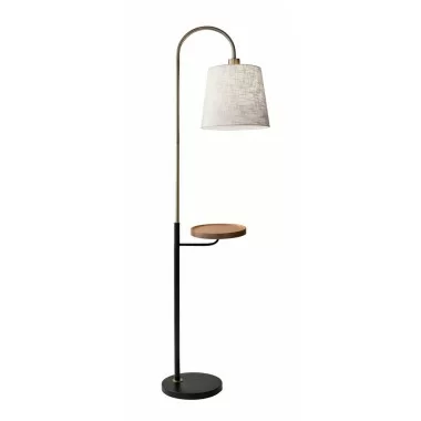 Adesso Jeffrey Shelf Floor Lamp