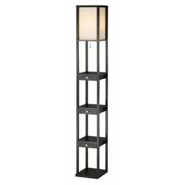 Adesso Murray Three Drawer Shelf Lamp