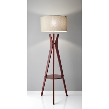 Adesso Bedford Shelf Floor Lamp
