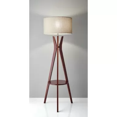 Adesso Bedford Shelf Floor Lamp