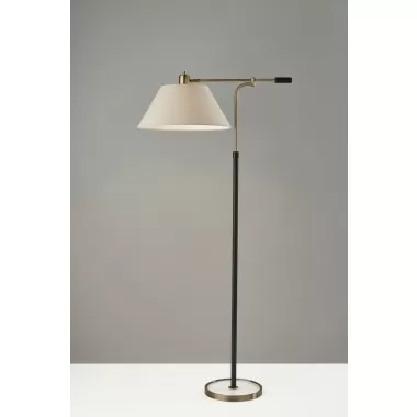 Adesso Bryson Swing-Arm Floor Lamp