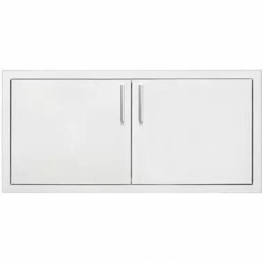 Summerset Grills 36 2-Drawer Dry Storage Pantry And  Access Door Combo - Closed