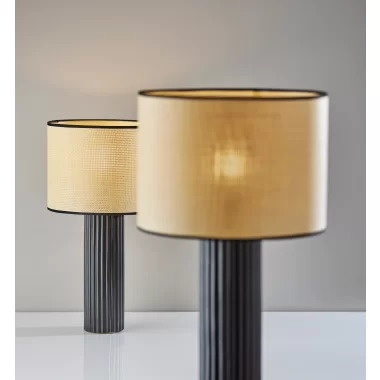 Adesso Primrose Table Lamp Black