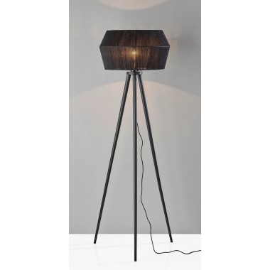 Adesso Montana Floor Lamp Black