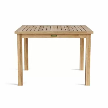 Anderson Teak Bahama 42" Square Table Front