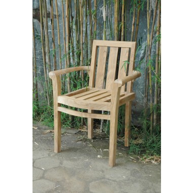 Classic Stackable Armchair - Set of Four- Lifestyle 1