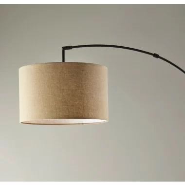 Adesso Preston Arc Lamp Dark Bronze