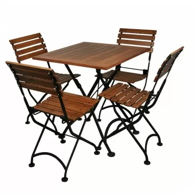 French Café Bistro Dining Set - 5 Pieces