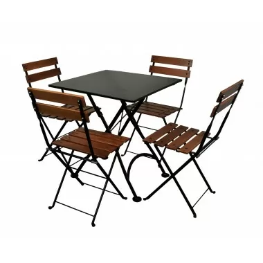 French Café Bistro Dining Set - 5 Pieces