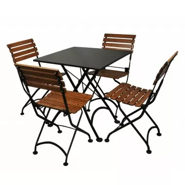French Café Bistro Dining Set - 5 Pieces