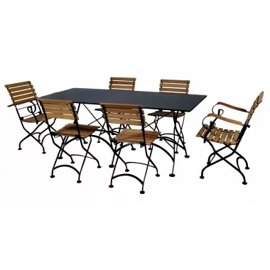 French Café Bistro Dining Set - 5 Pieces