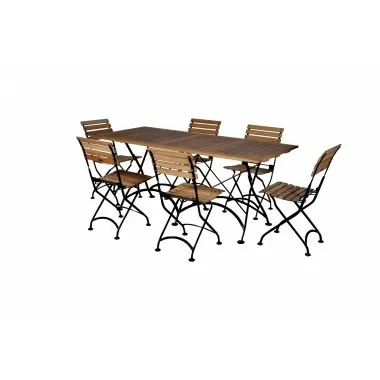 French Café Bistro Dining Set - 7 Pieces