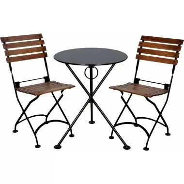 French Café Bistro Dining Set - 3 Pieces