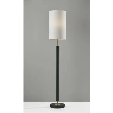 Adesso Hollywood Floor Lamp Black