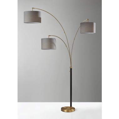 Adesso Bergen 3-Arm Arc Lamp 