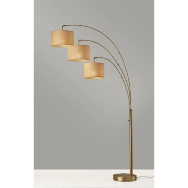Adesso Bowery 3-Arm Arc Lamp