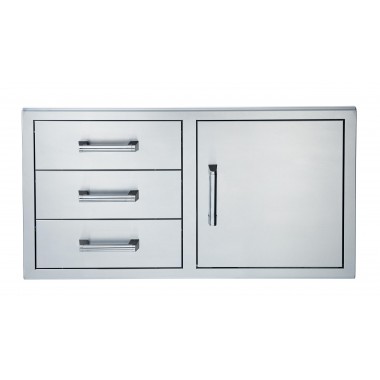 Broilmaster Single Door and 3 Drawer Combo - 42"